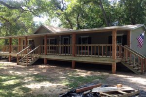 Dallas, TX house with deck