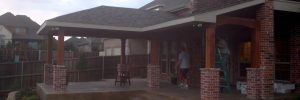 Completed home addition