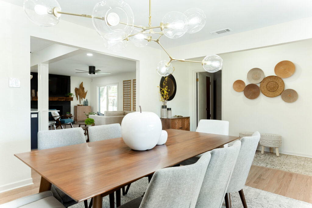 Dallas HGTV Kitchen Remodel, Living & Dining Renovations at Evander's Construction