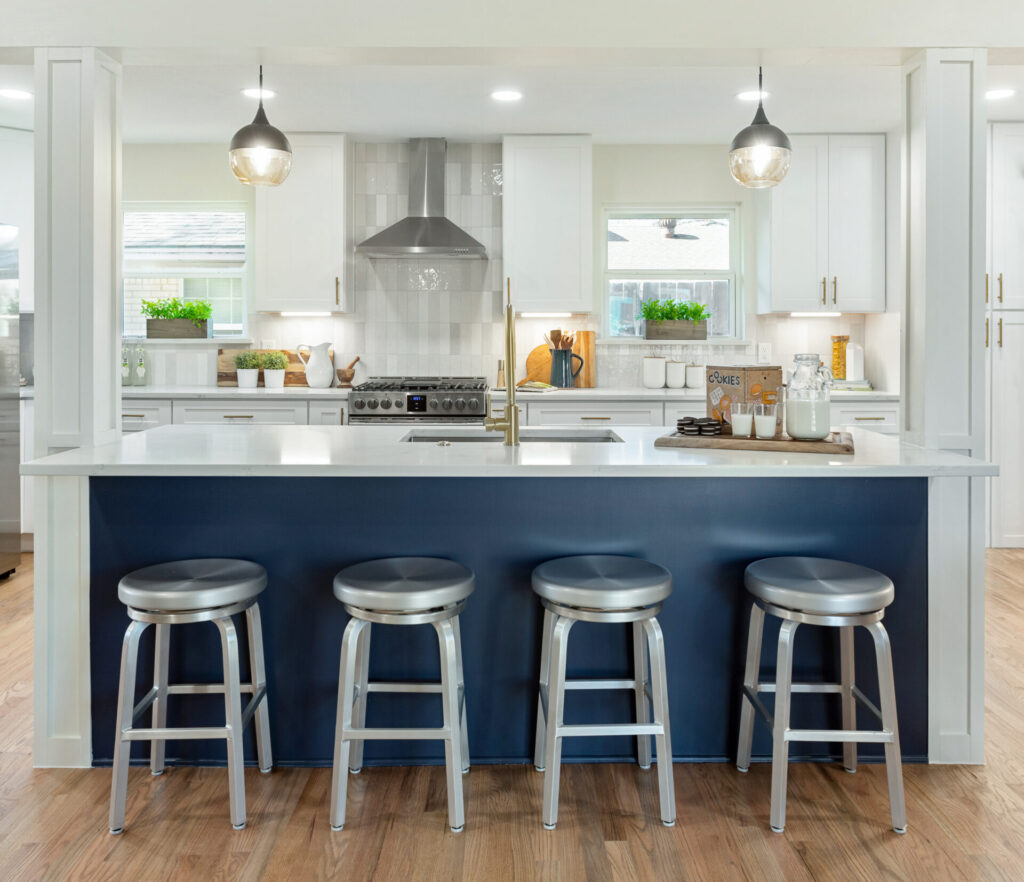 Dallas HGTV Kitchen Remodel, Living & Dining Renovations at Evander's Construction