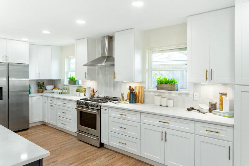 Dallas HGTV Kitchen Remodel, Living & Dining Renovations at Evander's Construction
