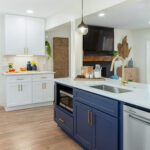 A remodeled kitchen