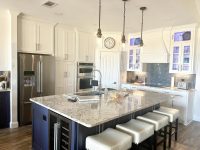 A kitchen that has been remodeled